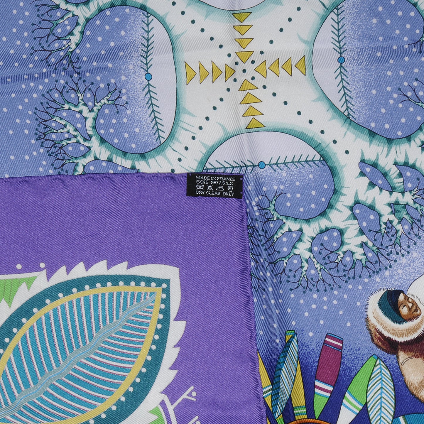Silk La Vie Du Grand Nord Scarf 90