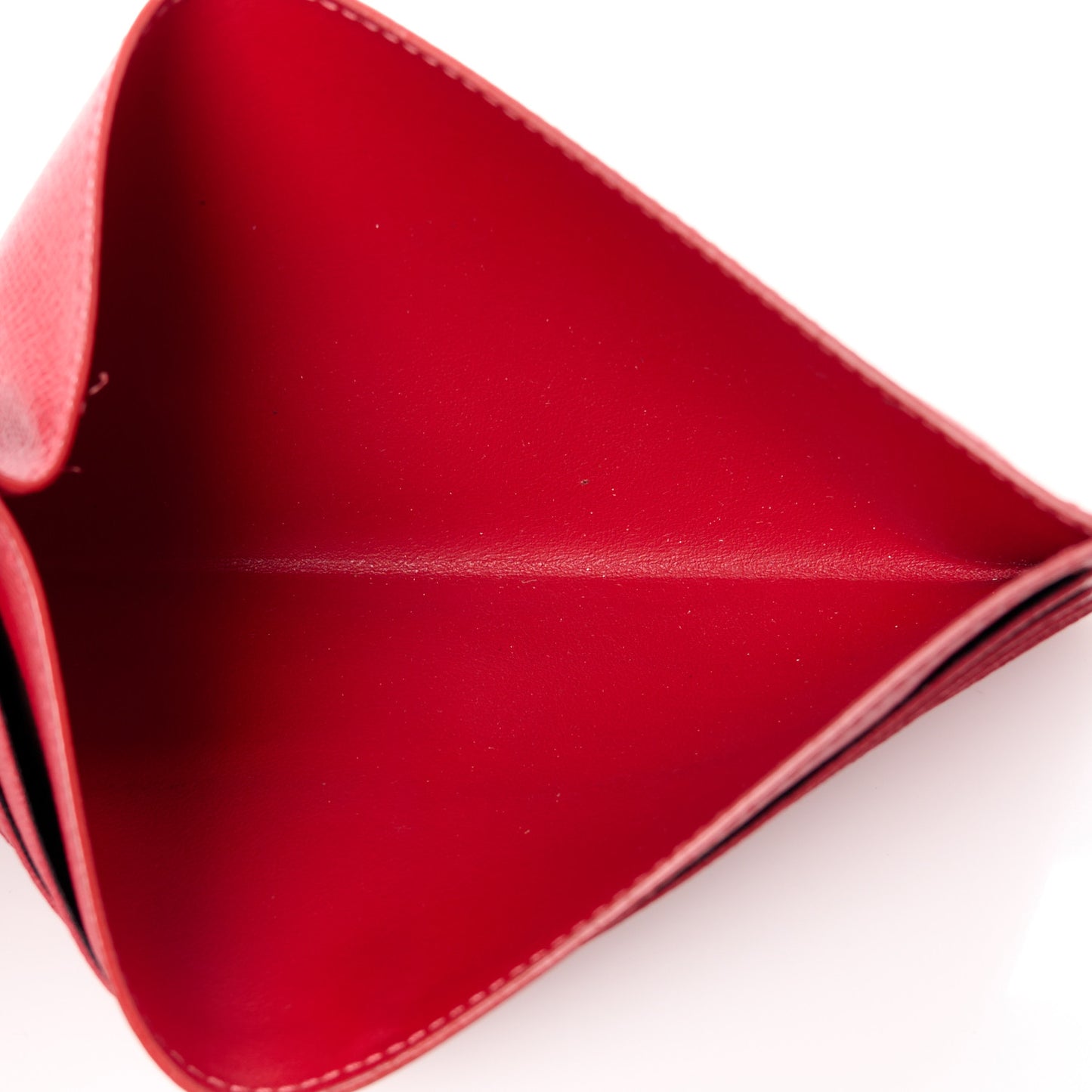 Calfskin Felicie Card Holder Insert Cherry