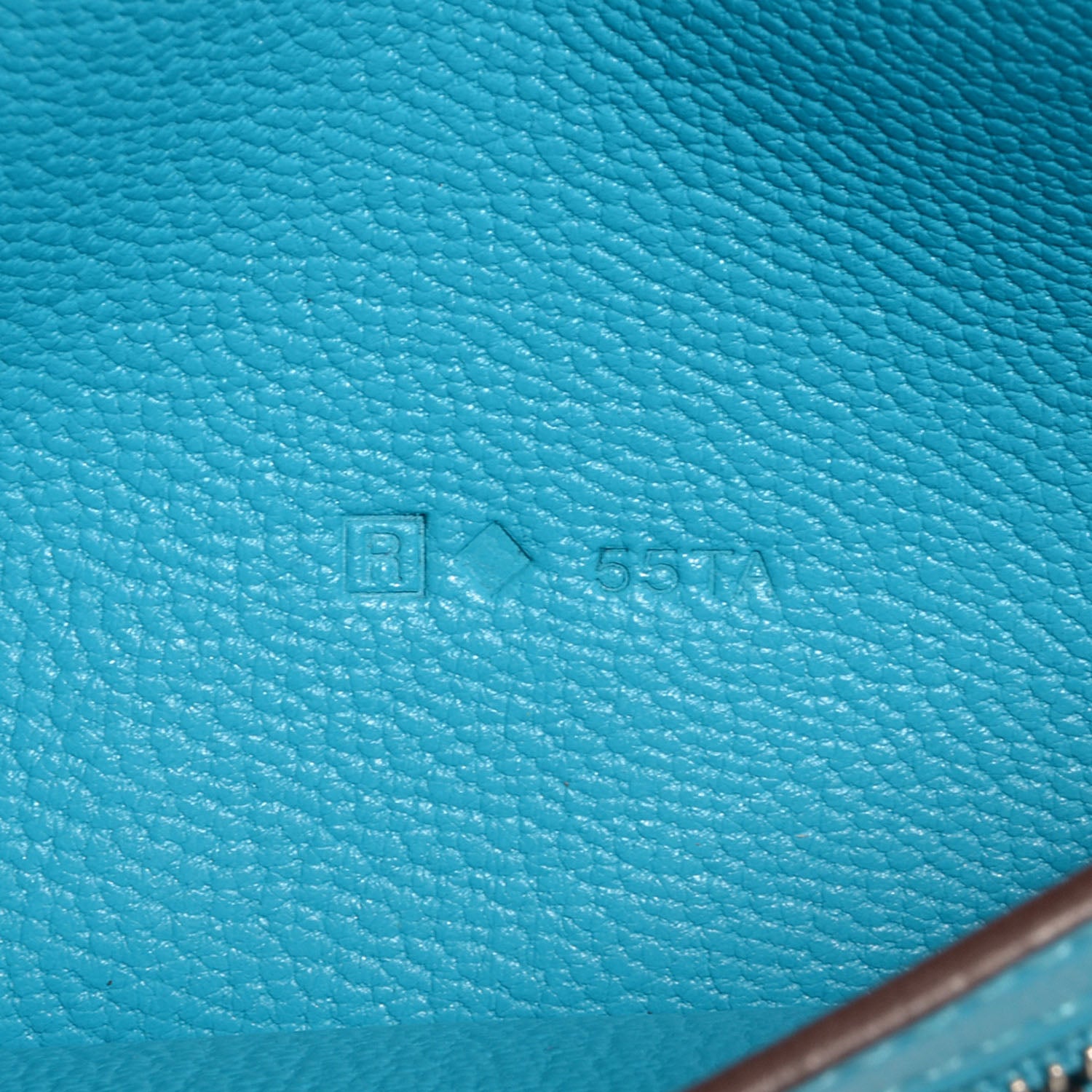 Hermes Chevre Mysore Bearn Wallet Bleu Azteque 16 of 19