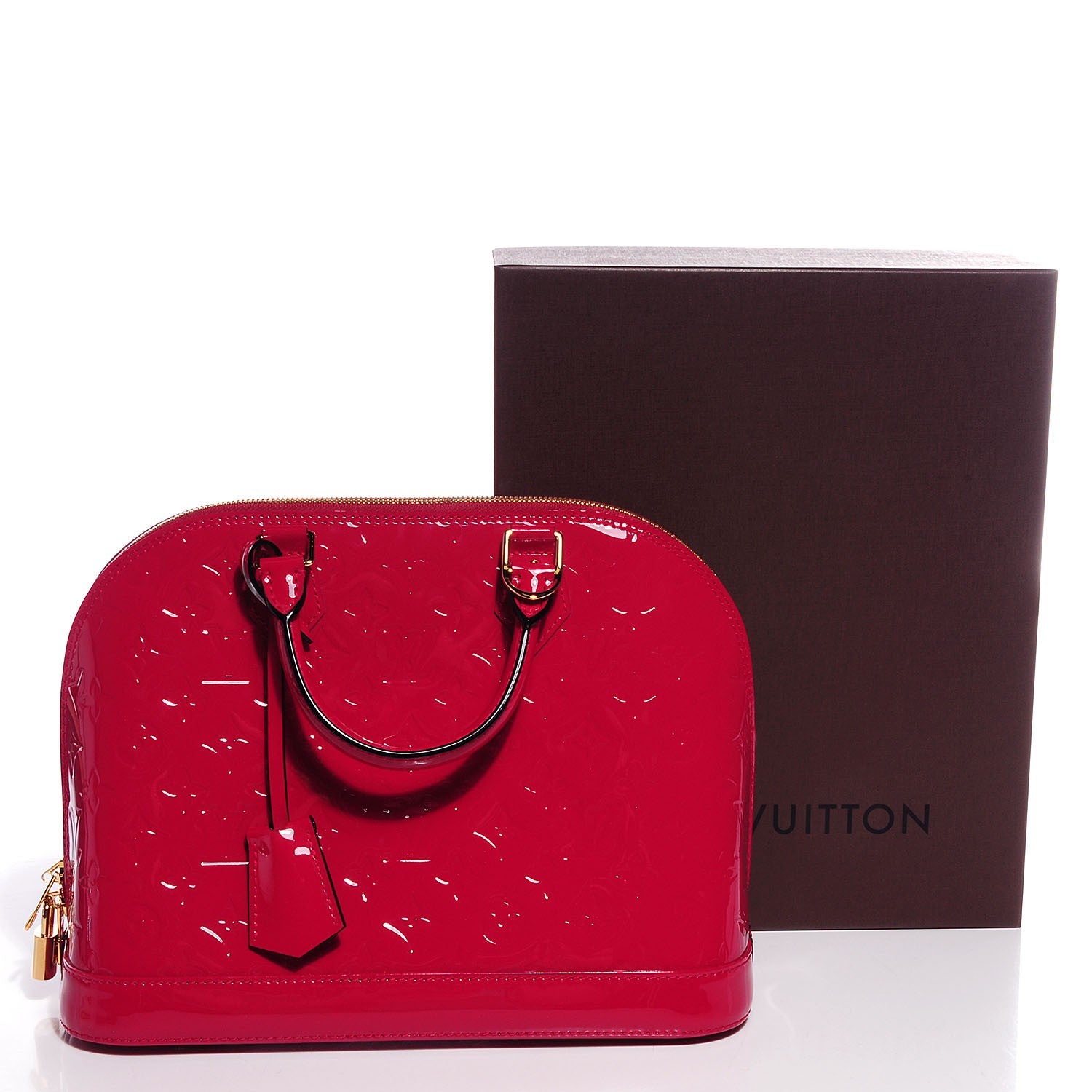 Louis Vuitton Vernis Alma PM Rose Indien 5 of 8