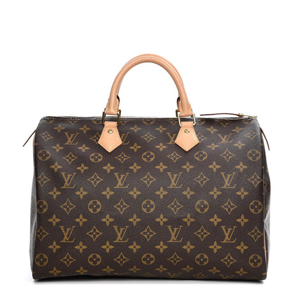 Louis Vuitton Monogram Speedy 35 1 of 9