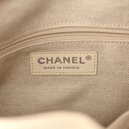 Chanel Tweed Calfskin Quilted Medium Gabrielle Hobo Beige Ivory 6 of 10