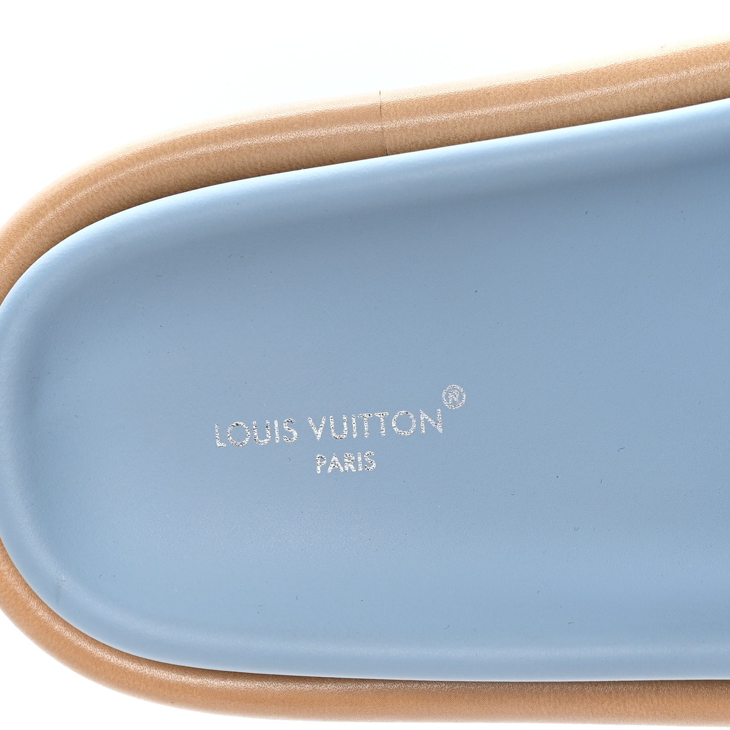 Monogram Denim LV Bliss Womens Comfort Mules 39 Turquoise