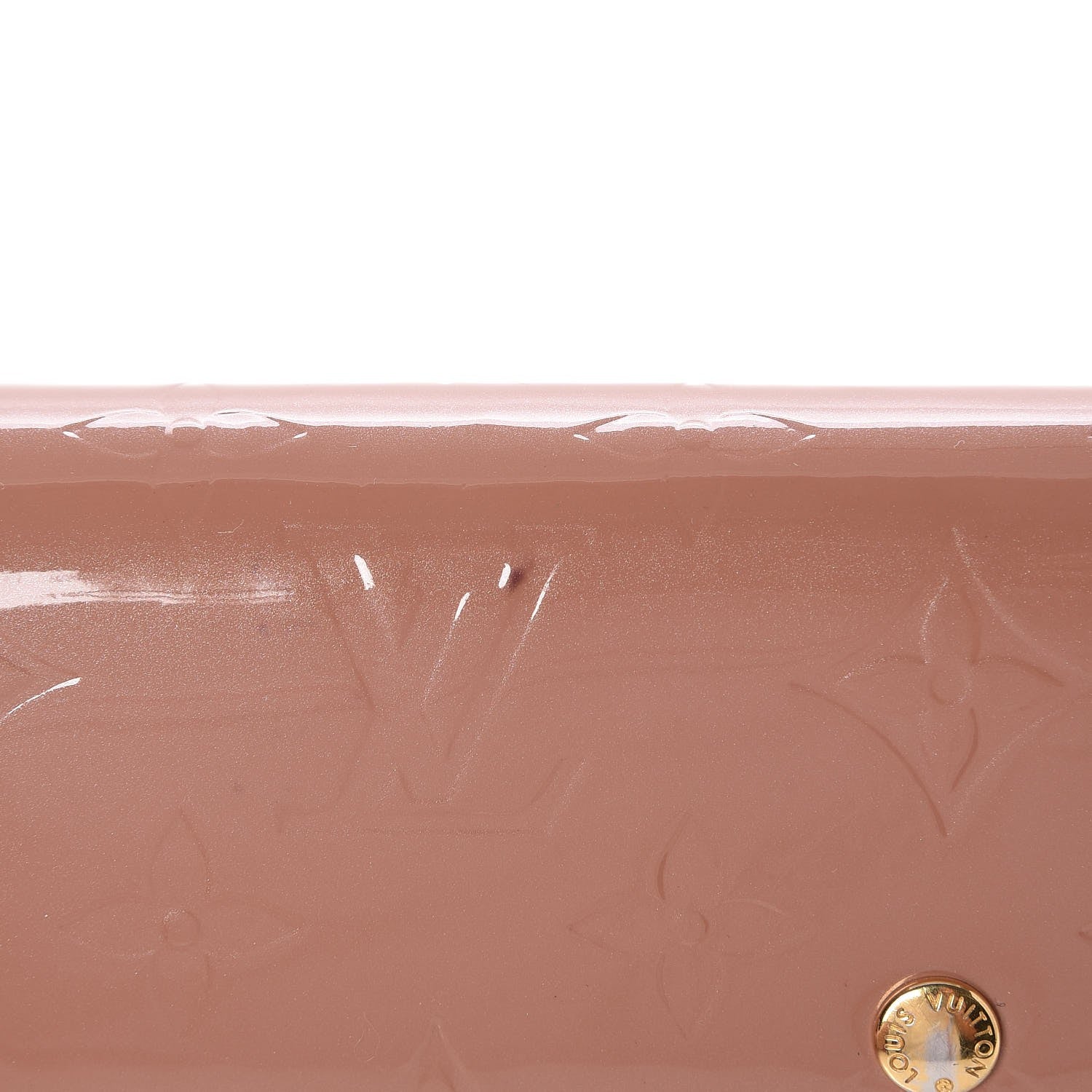 Louis Vuitton Vernis Sarah Wallet Rose Velours 8 of 13
