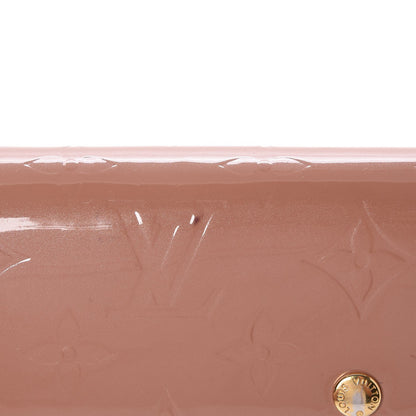 Louis Vuitton Vernis Sarah Wallet Rose Velours 8 of 13