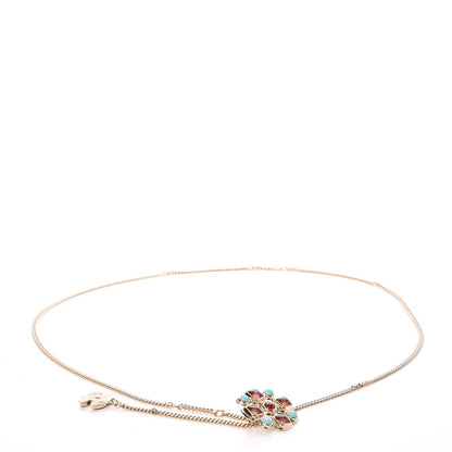 Chanel Gripoix Poured Glass CC Belt Gold 1 of 6