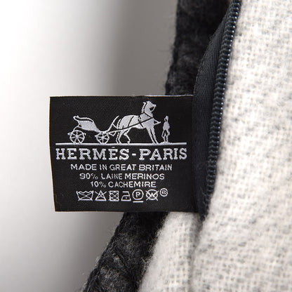 Hermes Wool Cashmere Couvertures Nouvelles Pillow Silex 4 of 5