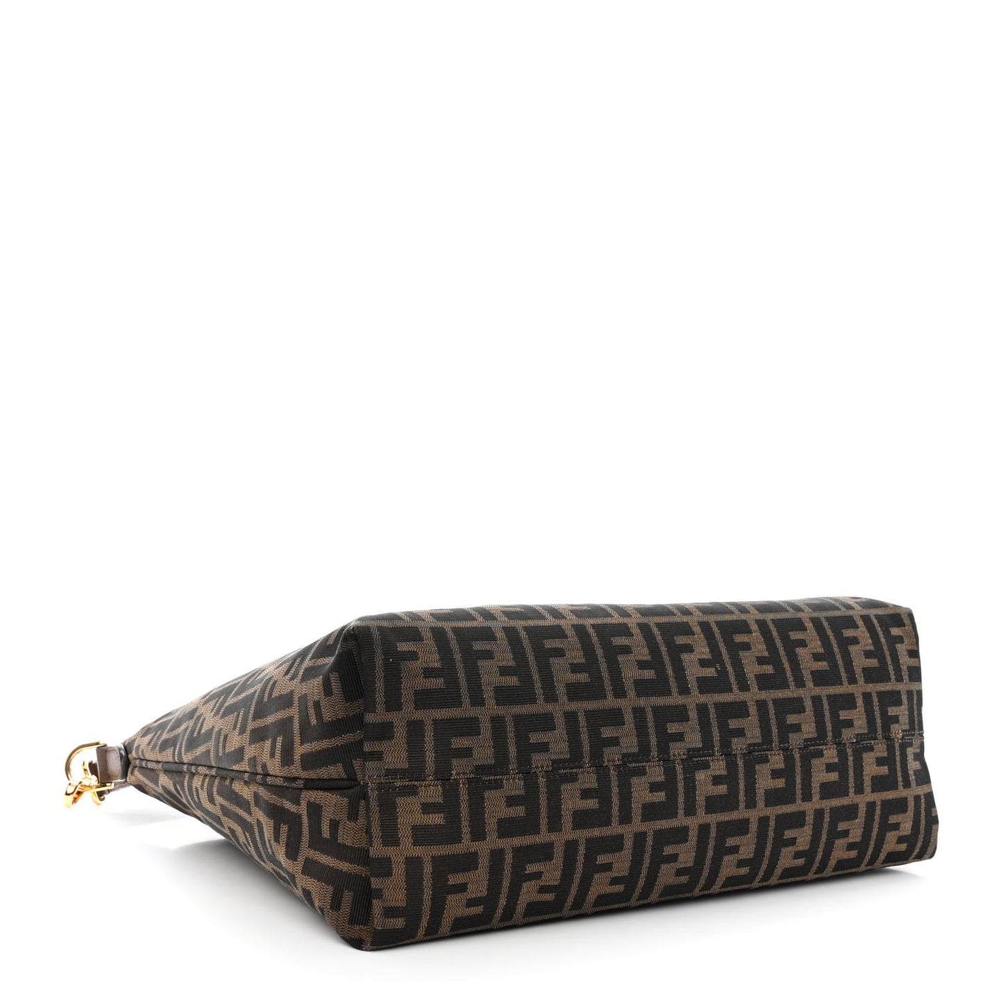 Zucca Vitello Artic Small Clasp Top Hobo Bag Tobacco Castagna