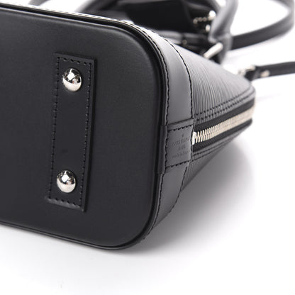 Louis Vuitton Epi Alma BB Black 6 of 8