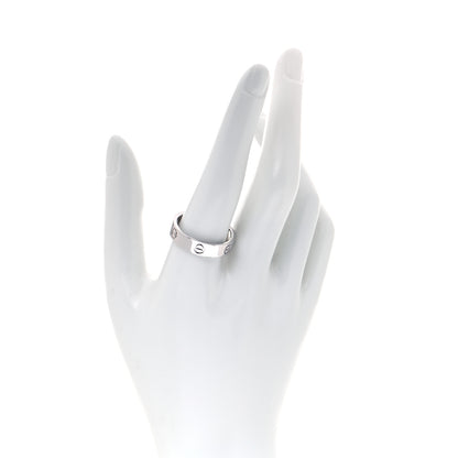 Cartier Platinum 5.5mm LOVE Ring 65 11 4 of 10