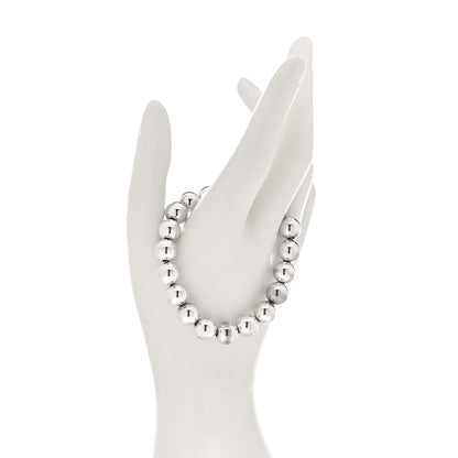 Tiffany Sterling Silver 10mm HardWear Ball Bracelet 2 of 6