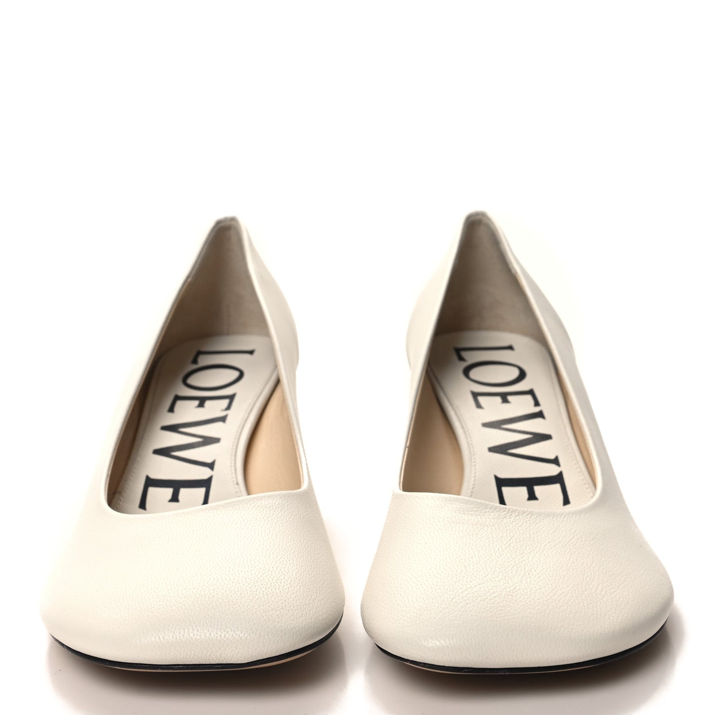 Goatskin Toy Pumps 38 White