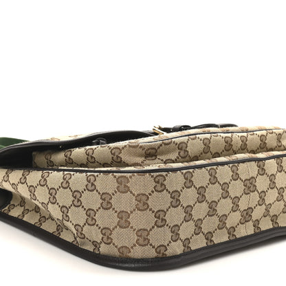 Gucci Monogram Web Childrens Messenger Bag Beige Ebony Cocoa 9 of 10