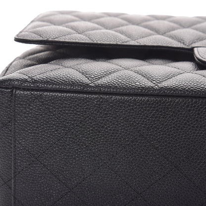 Chanel Caviar Quilted Maxi Double Flap Black 9 of 10