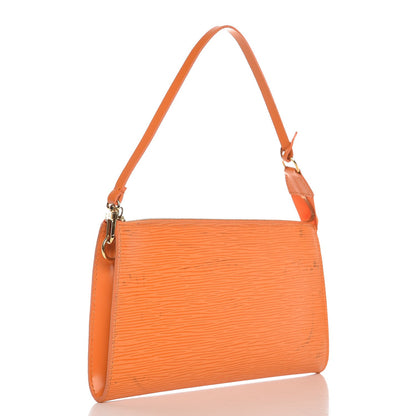 Louis Vuitton Epi Pochette Accessories 24 Mandarin 3 of 21