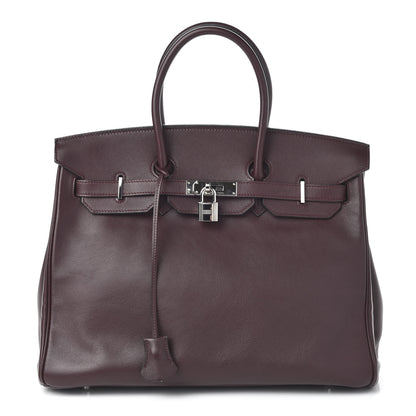 Hermes Swift Birkin 35 Prune 1 of 10
