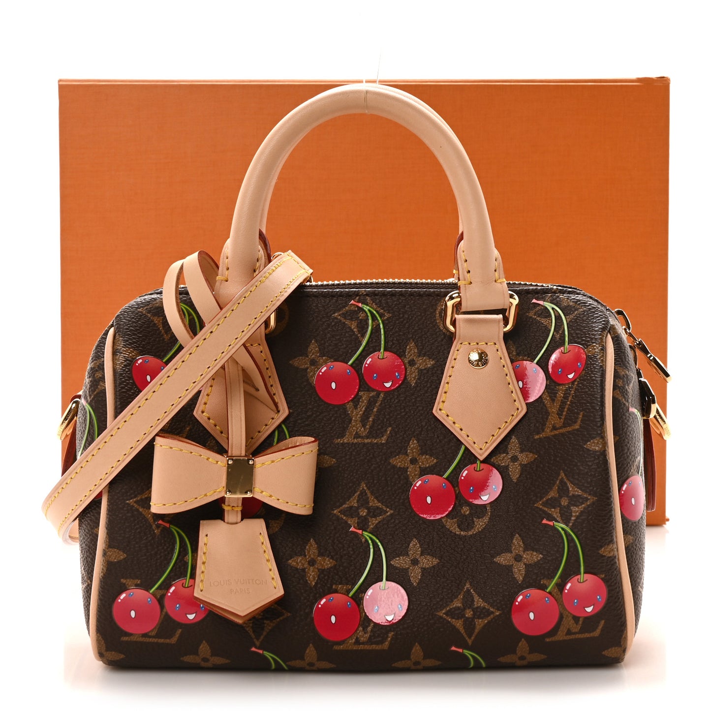 LV X TM Monogram Cerises Speedy Bandouliere 20