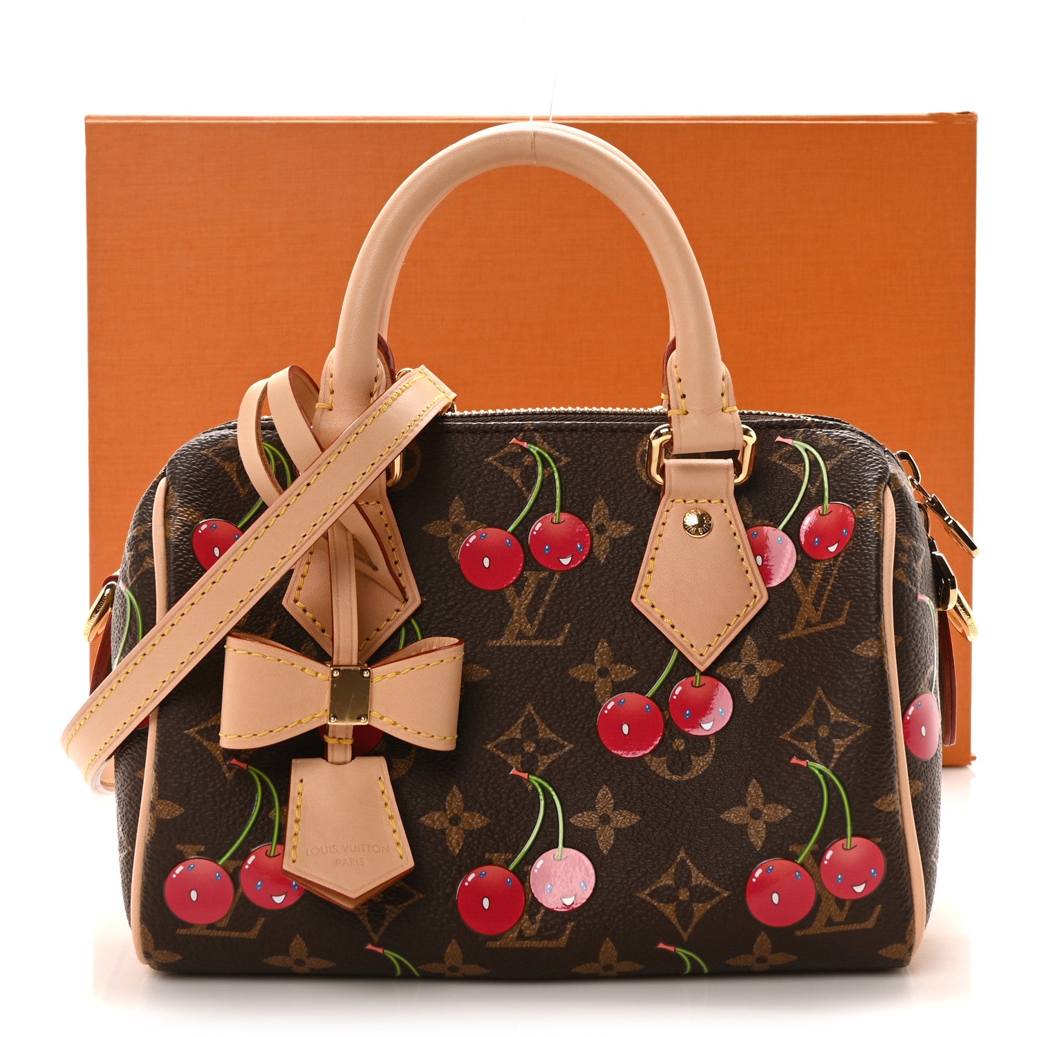 Louis Vuitton LV X TM Monogram Cerises Speedy Bandouliere 20 10 of 10
