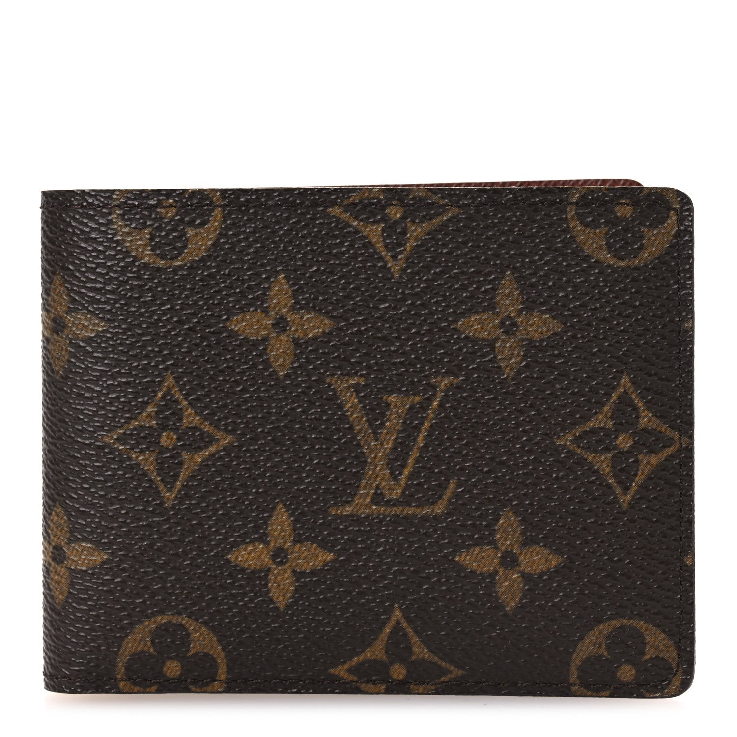Louis Vuitton Monogram Mens Porte-Billets 3 Card Billfold Wallet 1 of 7