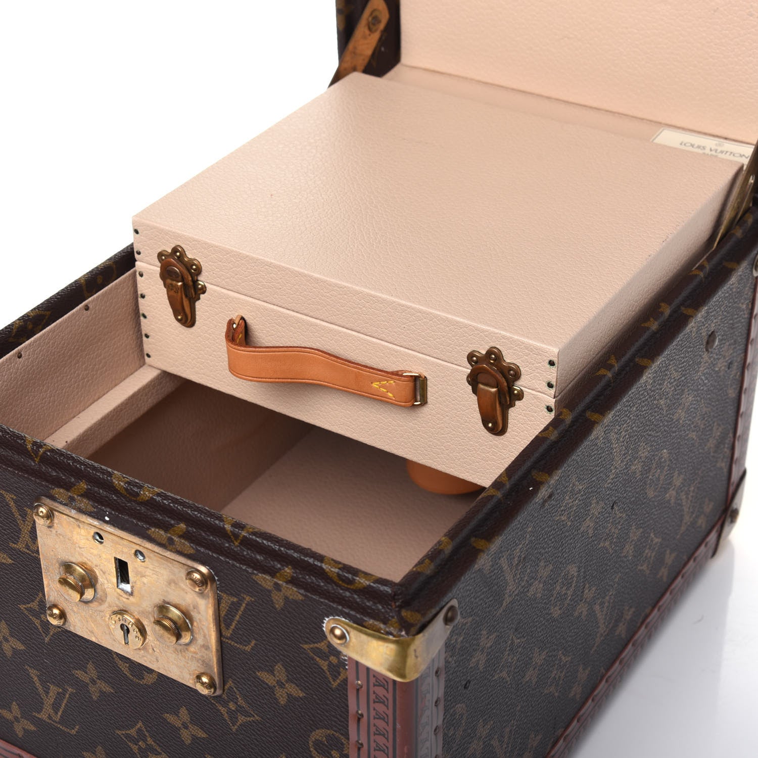Louis Vuitton Monogram Boite Flacons Beauty Train Trunk Case 5 of 33