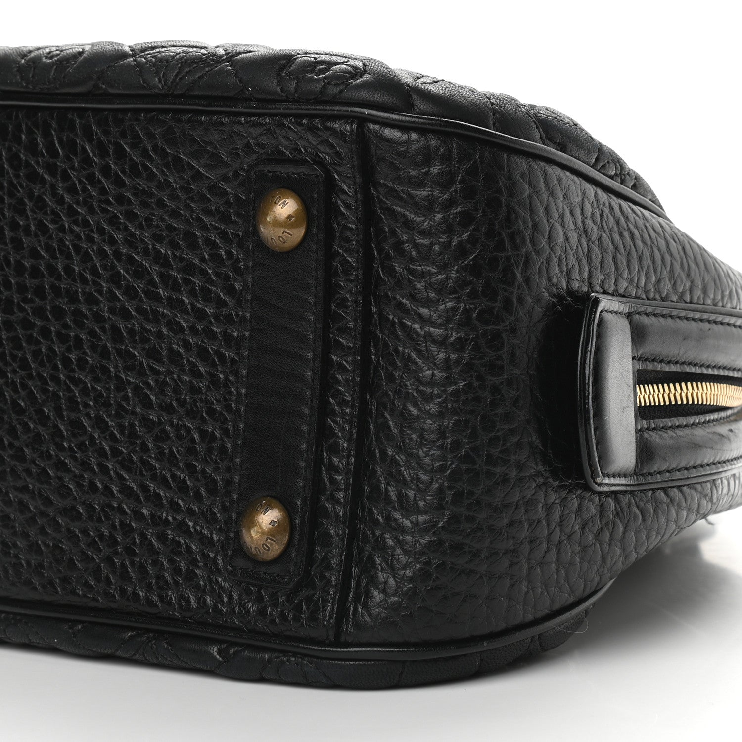 Louis Vuitton Lambskin Vienna Mizi Black 8 of 9