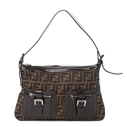 Fendi Zucca Shoulder Bag Tobacco 1 of 13