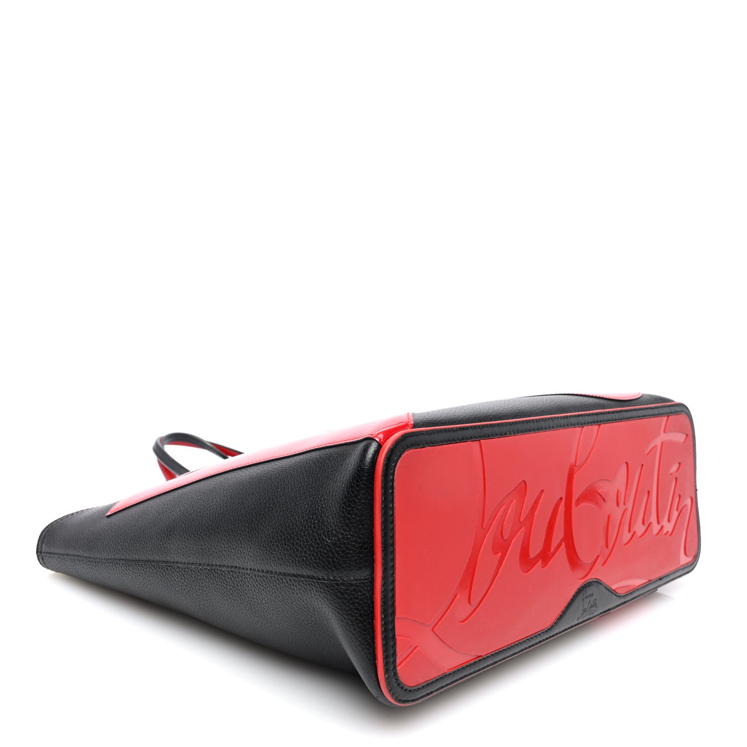 Christian Louboutin Calfskin Cabata Love Empire Paris Tote Black 5 of 10