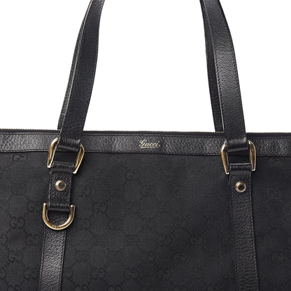 Gucci Monogram Abbey Medium Tote Black 13 of 13