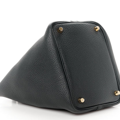 Hermes Taurillon Clemence Picotin Lock 18 PM Black 9 of 11