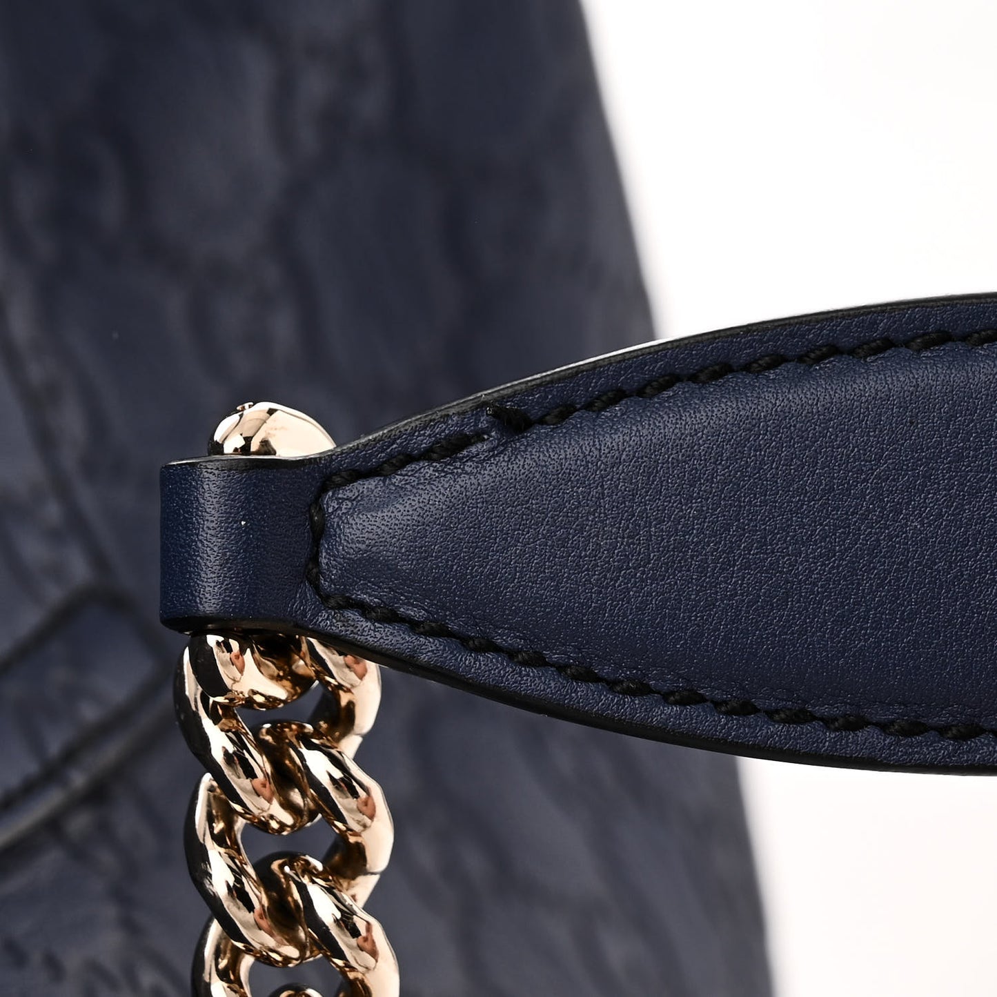 Guccissima Medium Emily Hobo Blue