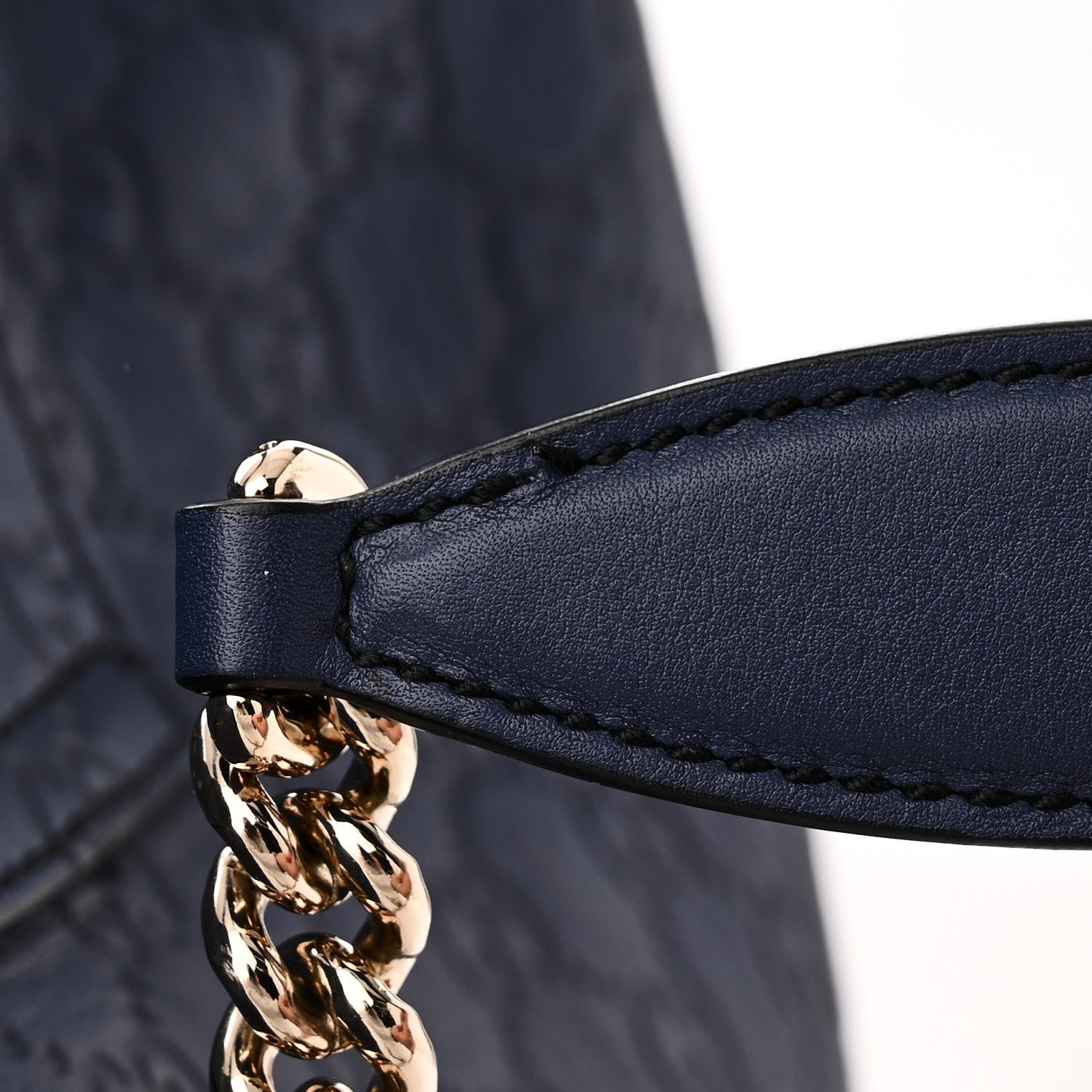 Gucci Guccissima Medium Emily Hobo Blue 11 of 11