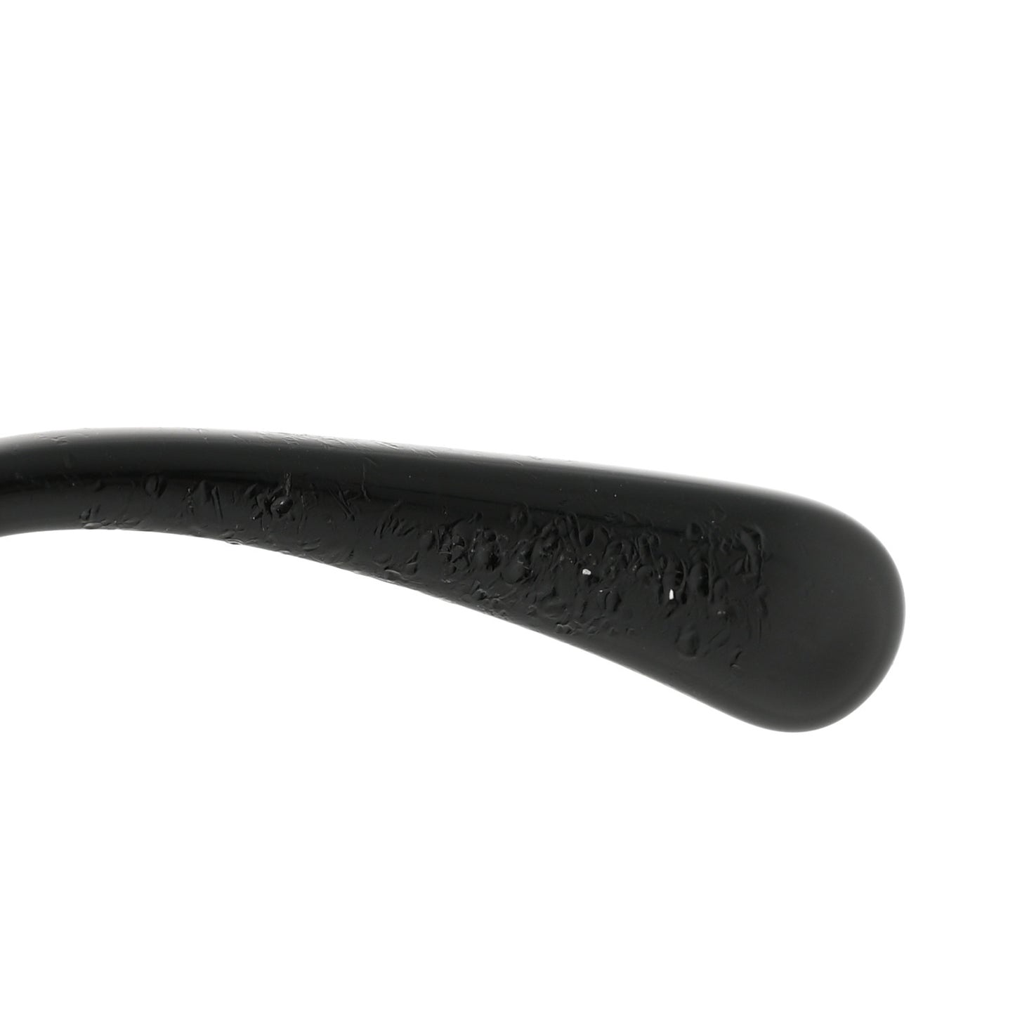 Acetate Sequin Round Sunglasses 5451-A Black