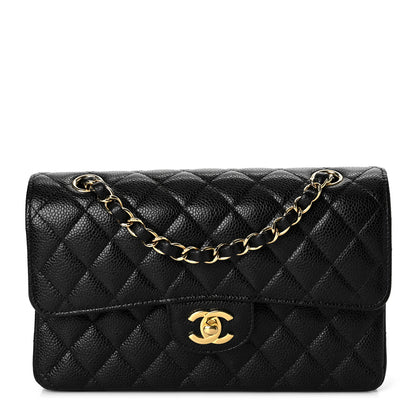 Chanel Caviar Quilted Small Double Flap Black 1 of 9