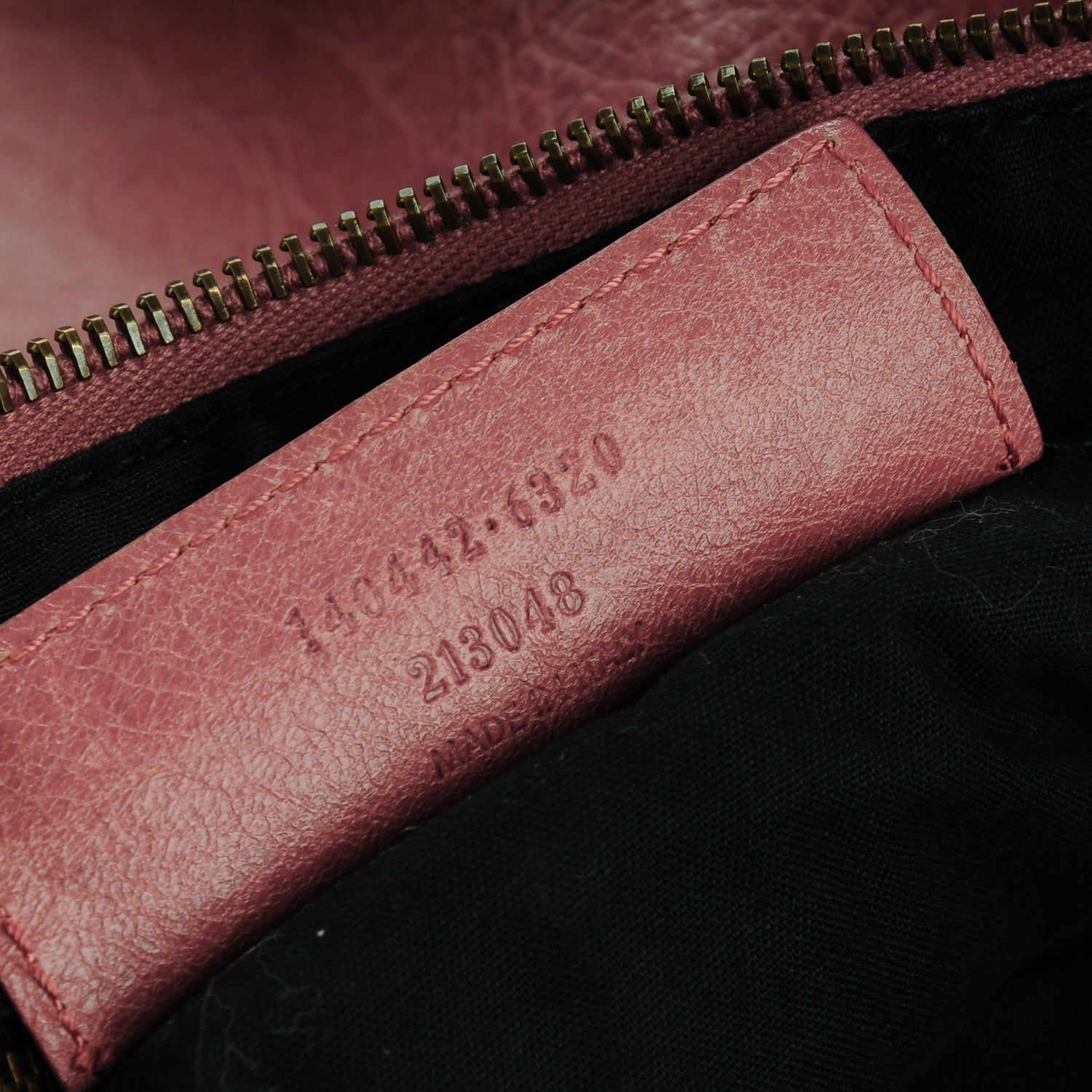 Balenciaga Agneau Classic Hardware Day Hobo Rose Bruyere 7 of 12