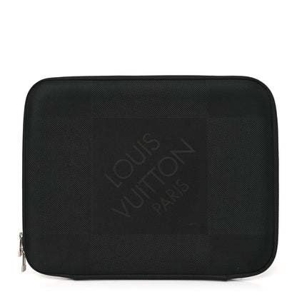 Louis Vuitton Damier Geant Laptop Case Black 1 of 9