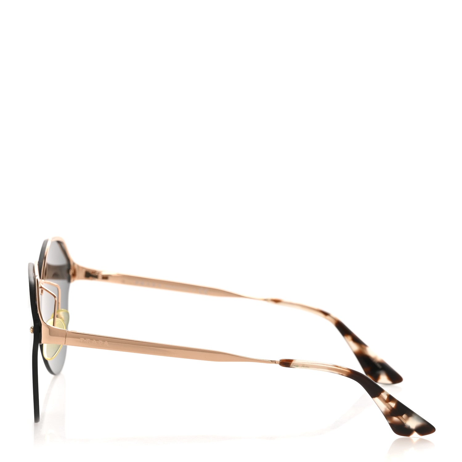 プラダ Prada Rimless Sunglasses SPR 64T Violet Gold 1776176 – FASHIONPHILE