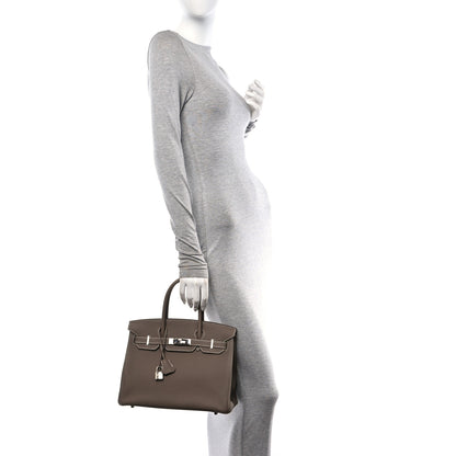 Hermes Togo Birkin 30 Etoupe 2 of 13