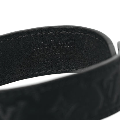 Louis Vuitton Calfskin Monogram Shadow Hockenheim Bracelet 3 of 5