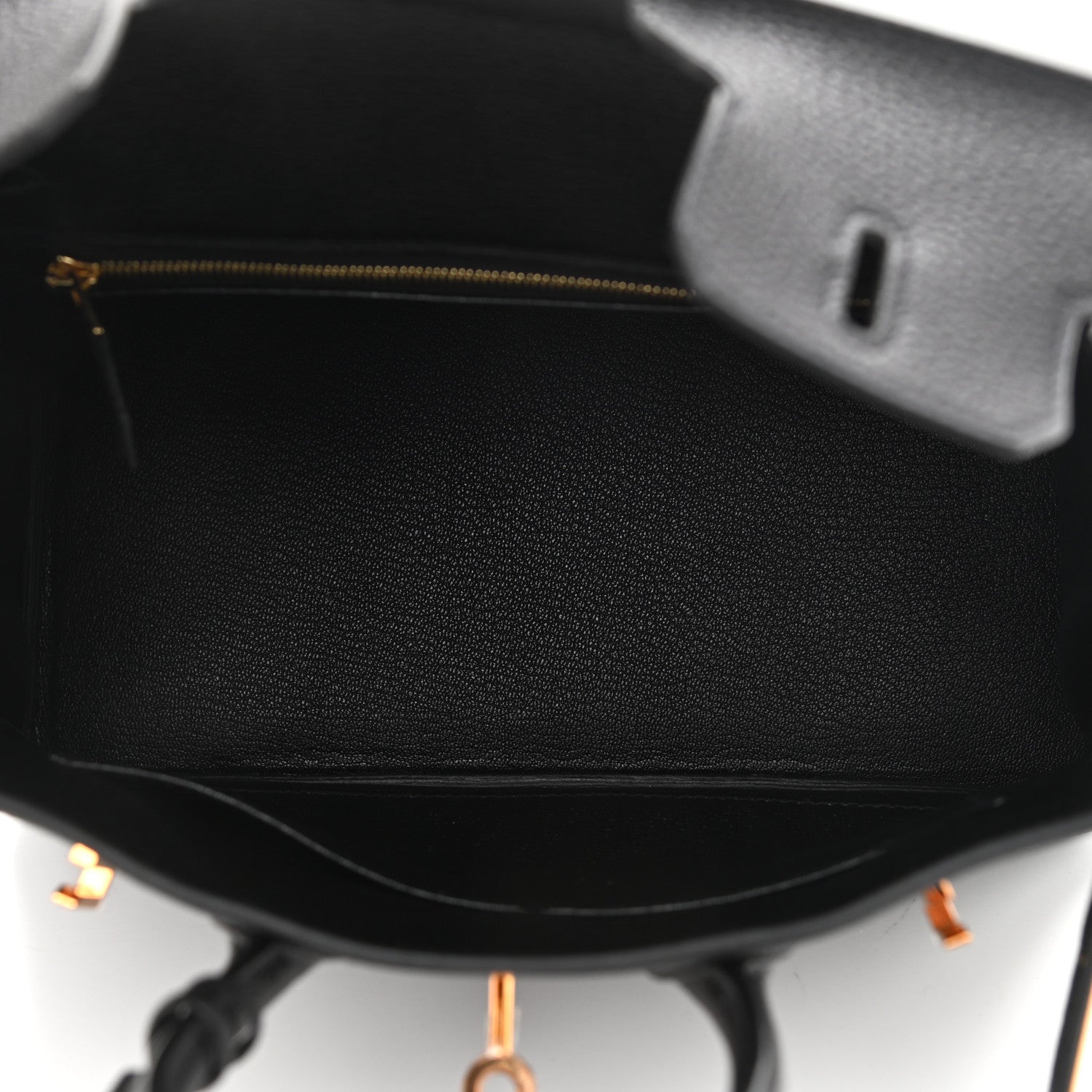 Hermes Togo Birkin 25 Black 5 of 11