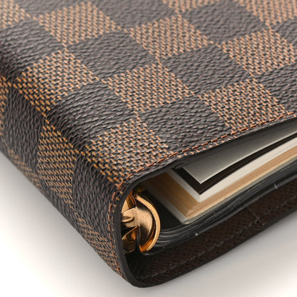 Louis Vuitton Damier Ebene Medium Ring Agenda Cover 8 of 9