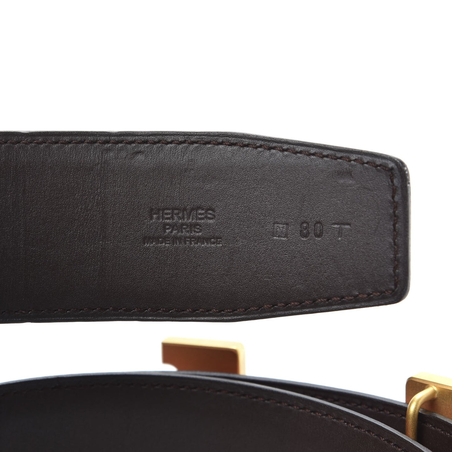 Chamonix Evercolor 42mm Constance 2 Belt 80 Rubis Chocolate