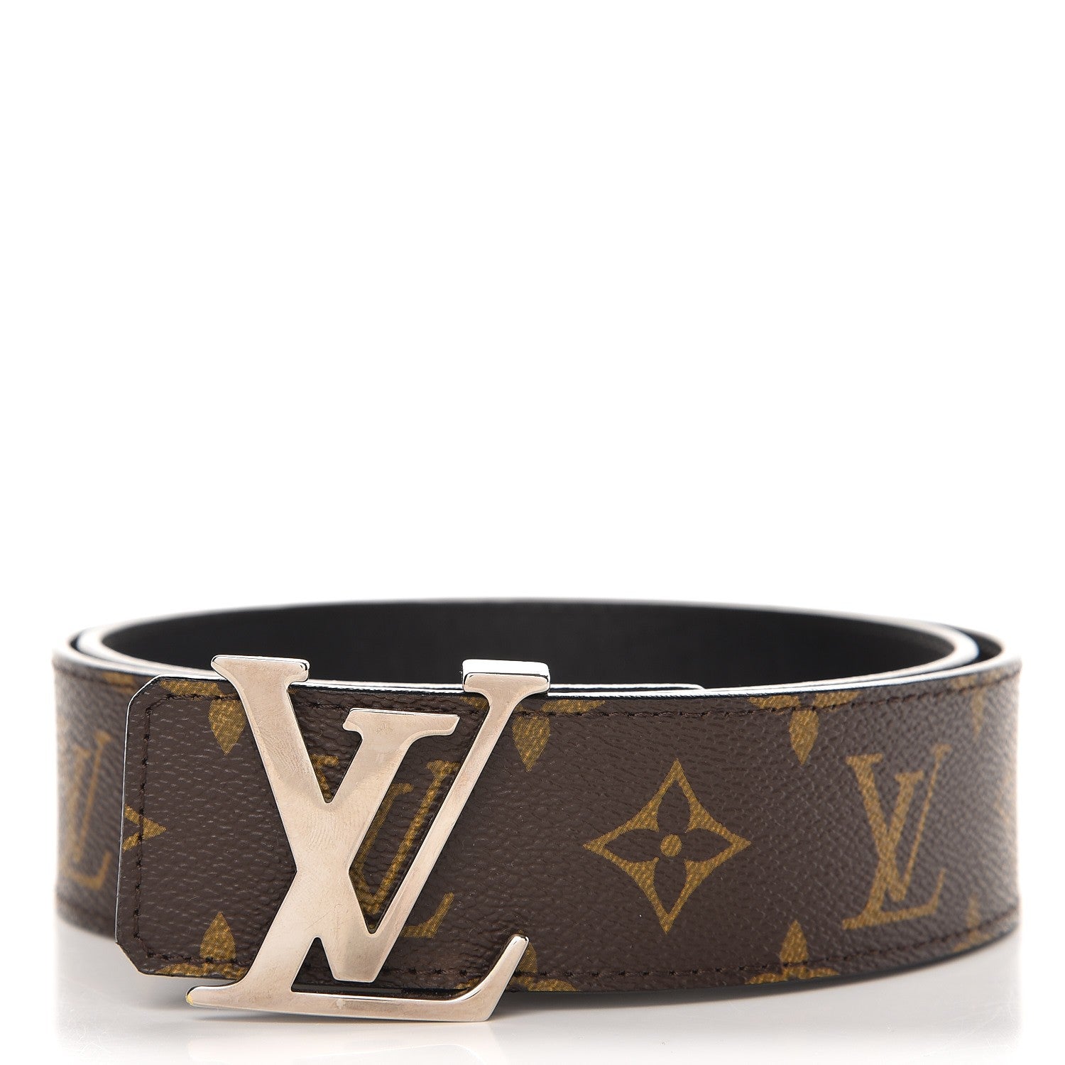 Louis Vuitton Monogram 40mm LV Initiales Reversible Belt 80 32 1 of 5