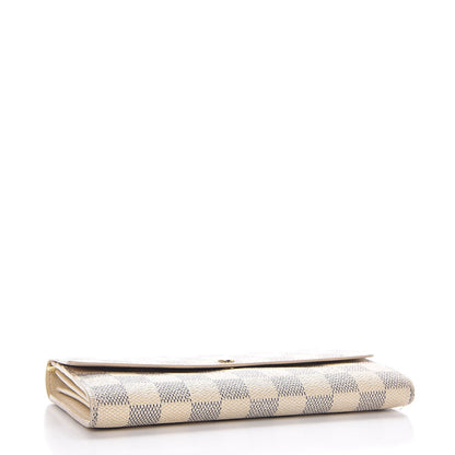 Louis Vuitton Damier Azur Sarah Wallet 4 of 9