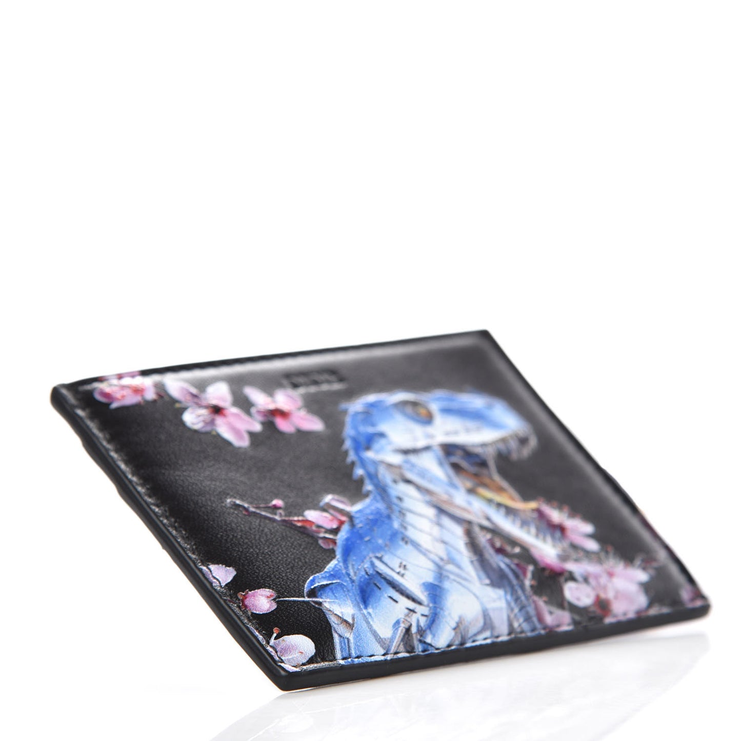 X SORAYAMA Calfskin Card Holder Blue