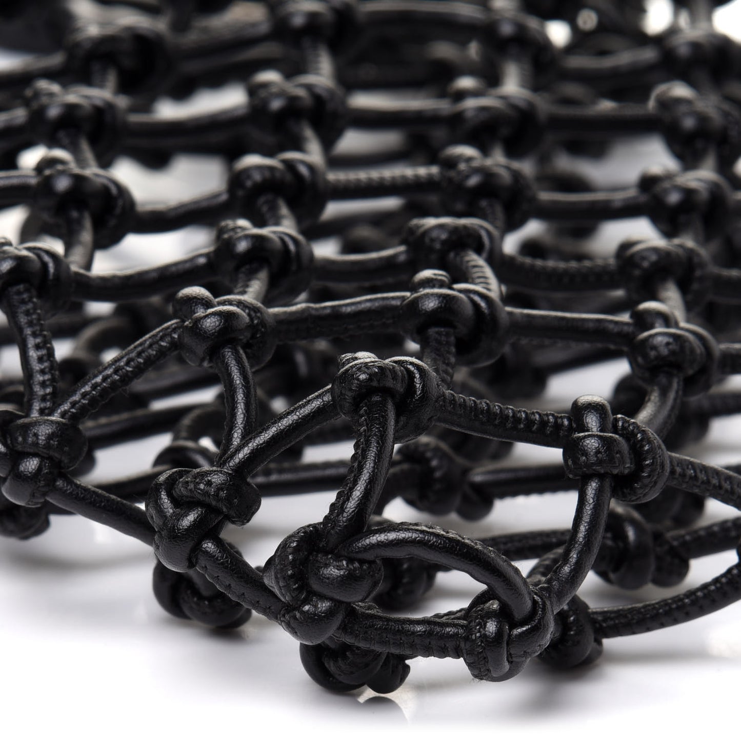Alter Nappa Knotted Structure Tote Black