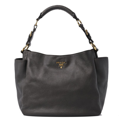 Prada Vitello Daino Hobo Argilla 1 of 15