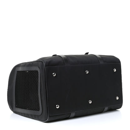 Prada Tessuto Nylon Saffiano Pet Carrier Black 3 of 9