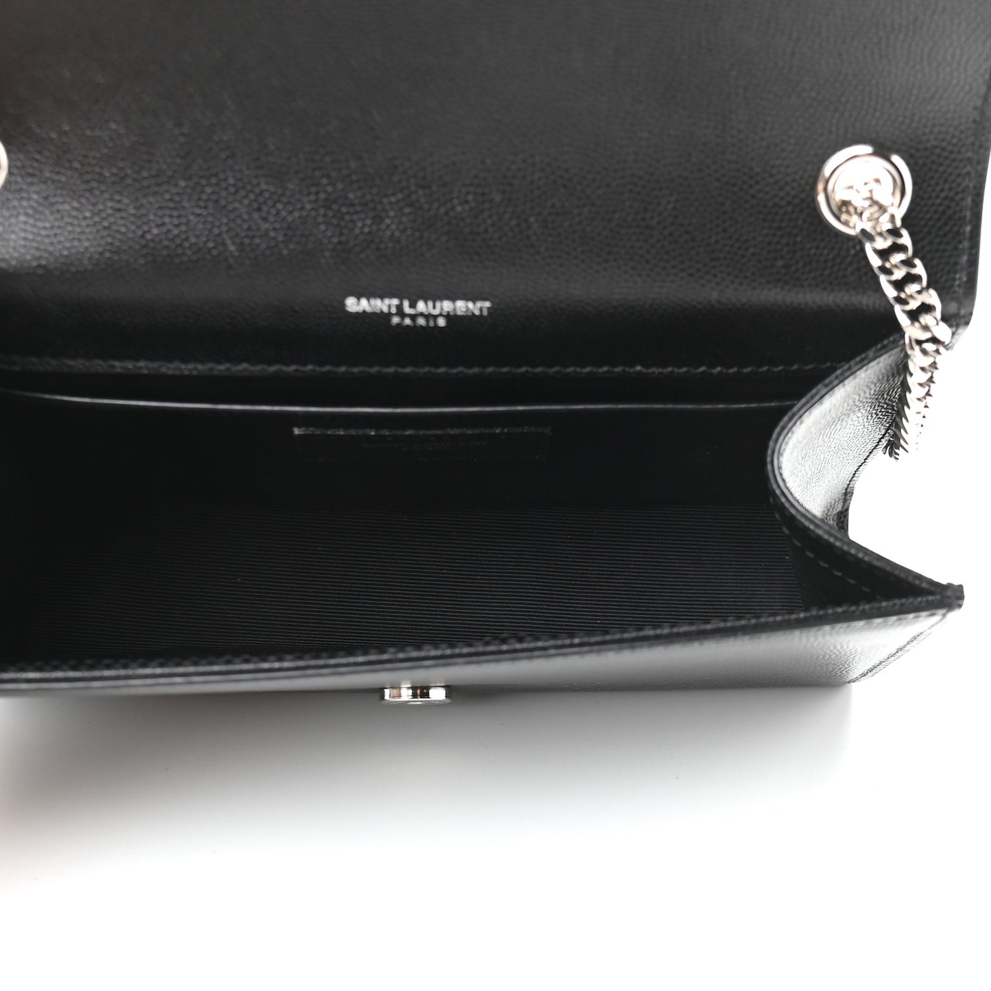 Grain De Poudre Small Monogram Kate Satchel Black