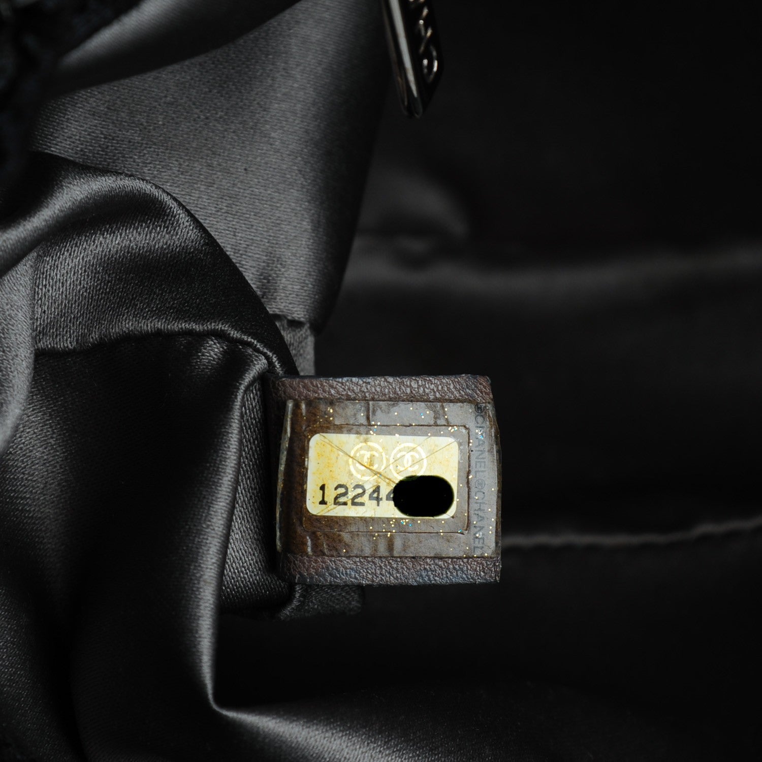 Chanel Coated Canvas Le Marais Flap Black 7 of 7