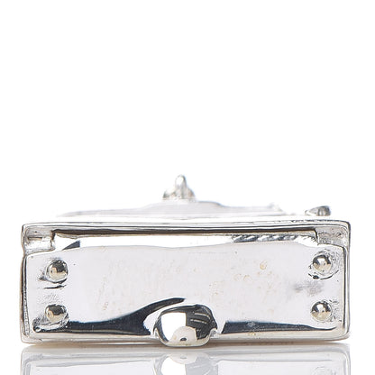 Hermes Sterling Silver Kelly Charm Pendant 4 of 4
